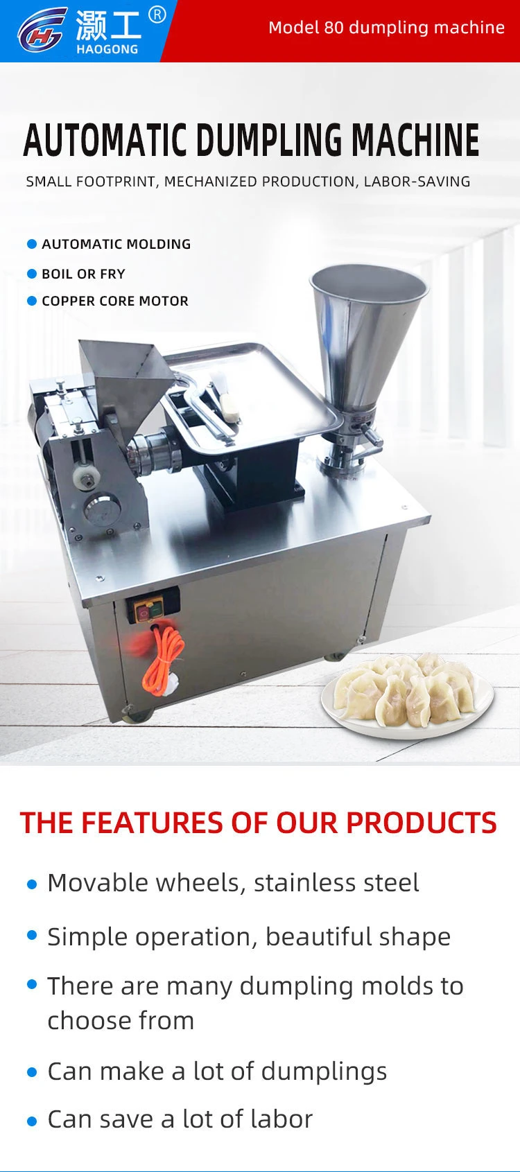 Automatic Stainless Steel Small Curry Dumpling Machine Spring Roll Samosa Pastry Machine Meat Pie Making Machine