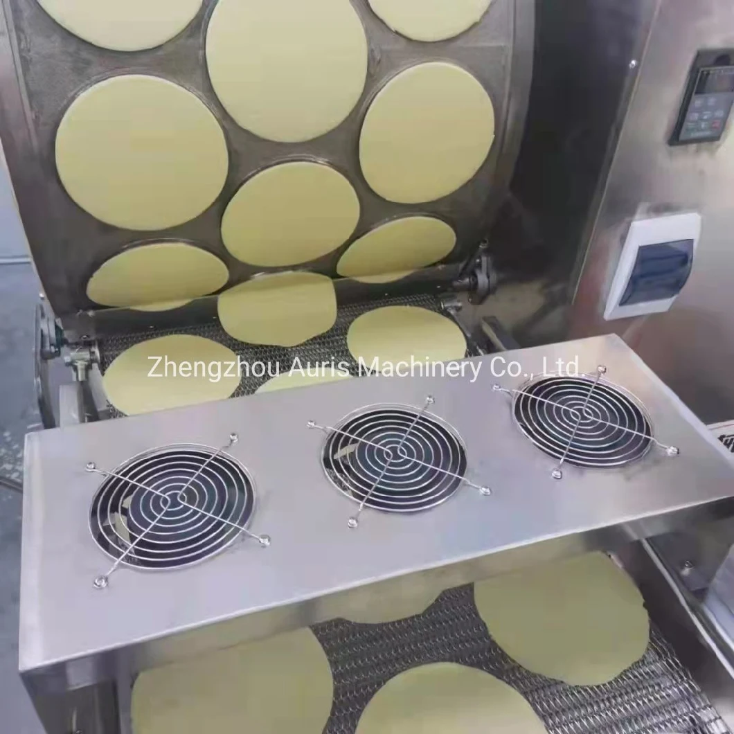 Stainless Steel Spring Roll Samosa Pastry Sheet Former Machine Chapati Arabic Pita Bread Maker Baker Cooling Machine