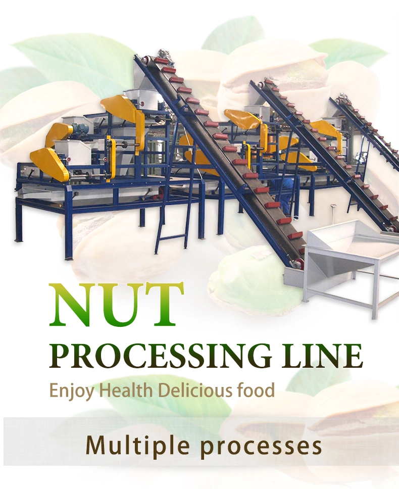 TCA High Quality Popular Roasted Salted Macadamia Nuts Opening Machine Pistachio Processing and Packaging Line (200 kg/h)