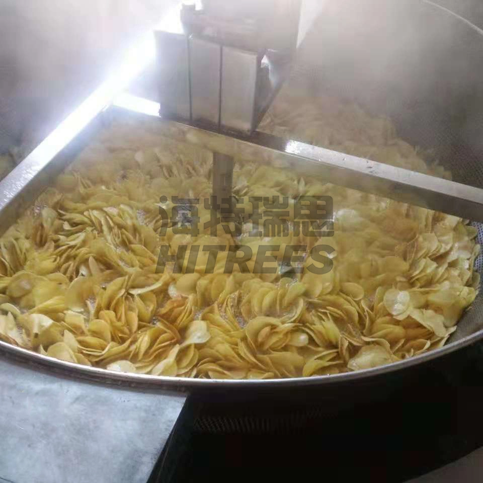 Batch Fryer/Batch Frying Machine for Nuts and Potato Chips