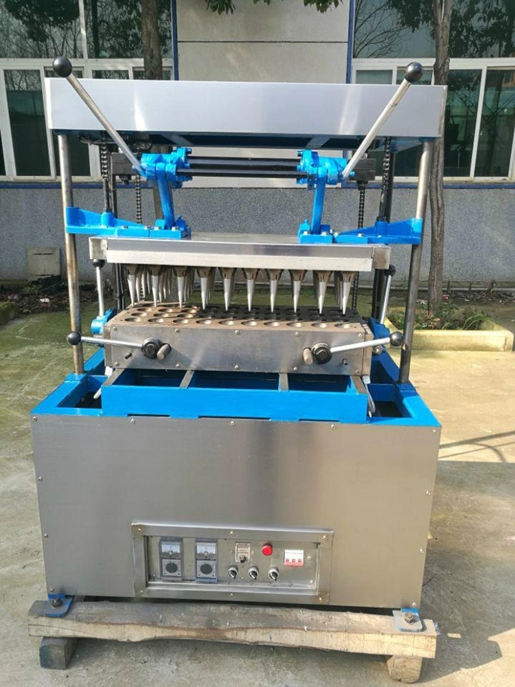 Commercial Mini Small Sugar Cone Ice Cream Maker Making Forming Machine Industrial Lowest Price