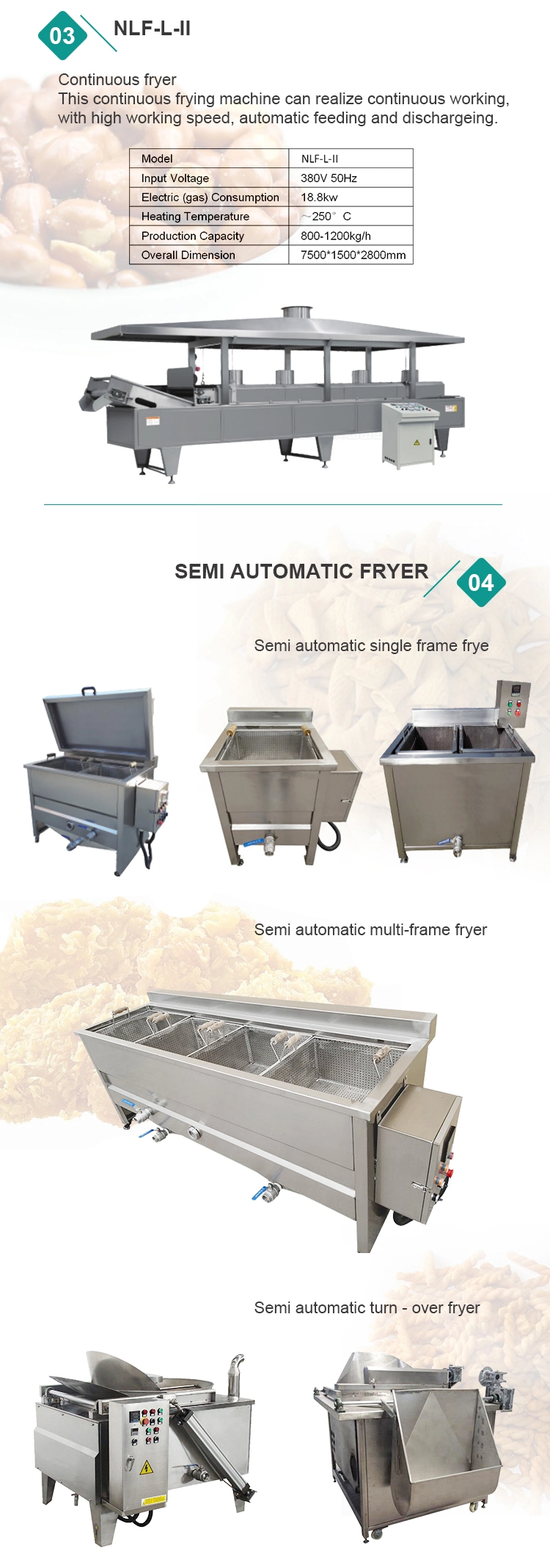 Multi-Functional Commercial Fried Pellet Snacks/Thermostat Controlled Nut Industrial Snack Food Frying Equipment/Semi-Automatic Batch LPG LNG Gas Fryer Machine