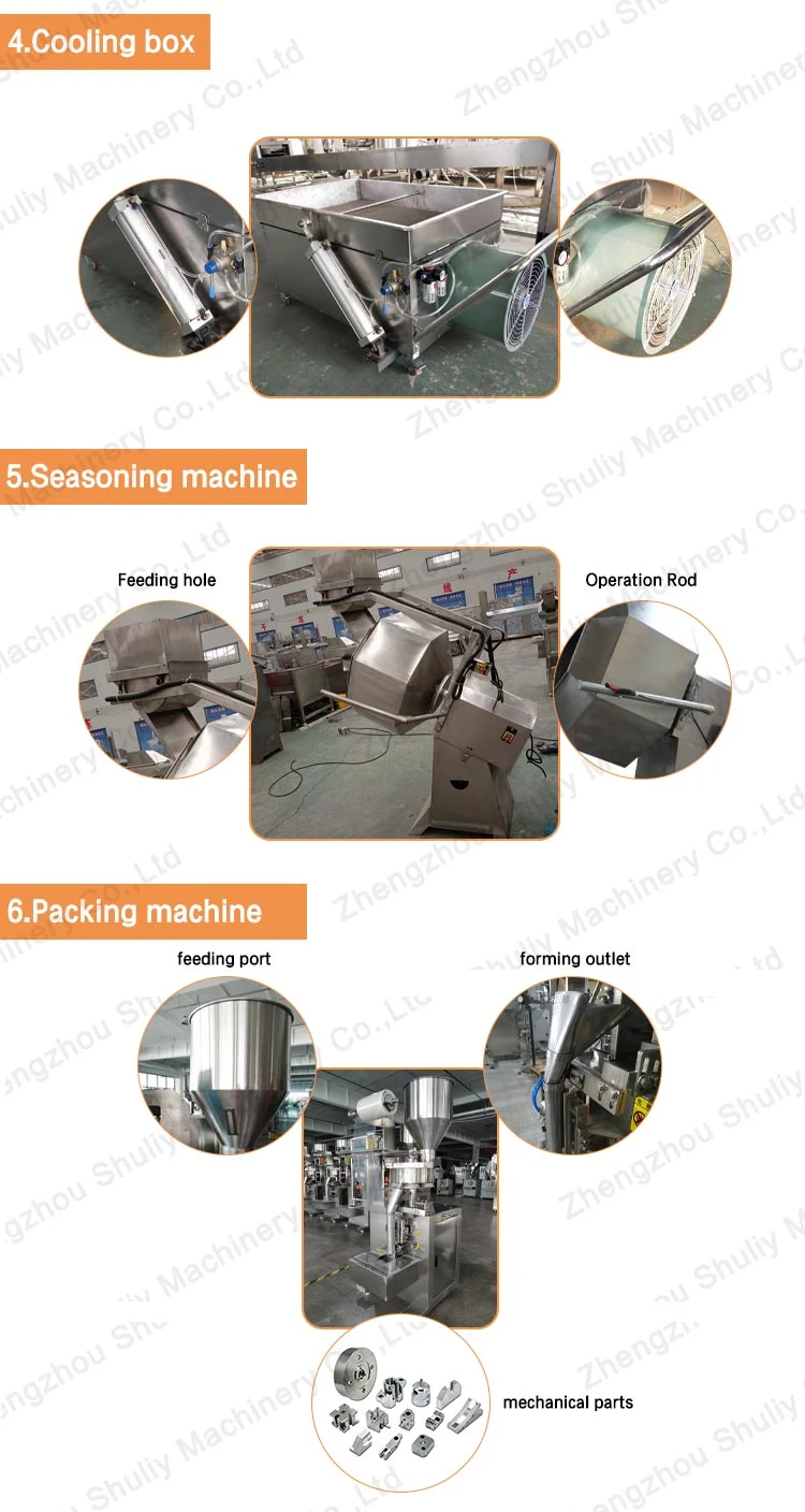 High Quality Flour Coated Fishskin Peanut Coating Making Machine Nut Coating Processing Line