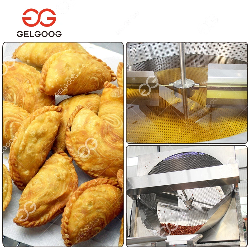High Capacity Continuos Chiacchiere Angel Wings Pastry Frying Machine