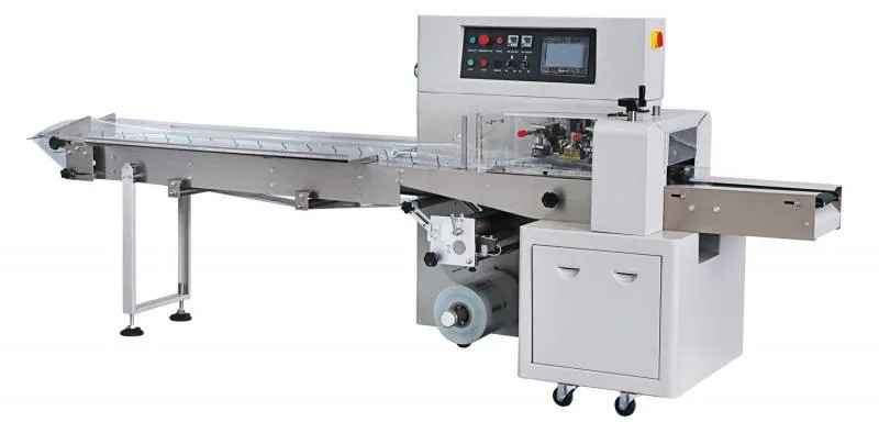 Automatic Horizontal Bread / Cake / Cookies/ Egg Tart/Biscuit/Chocolate/Candy Bag Packer Food Packaging Machine Supplier