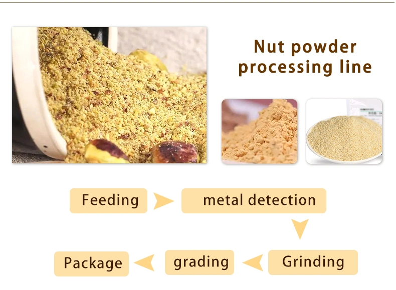 TCA High Quality 150kg/H 400kg/H Macadamia Nuts Shelling Machine Pistachio Processing and Packaging Line