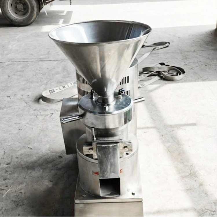 Small Commercial Almond Nuts Sesame Bone Walnut Jam Paste Grinding Mill Making Machine Colloid Mill Peanut Butter Machine