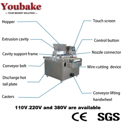 Complete Automatic Cake Making Hard and Soft for Biscuit Cookies Machines