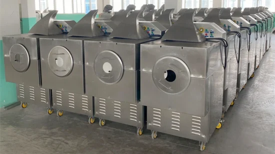 Industrial Large Capacity Electric Nut Roaster Peanut Roasting Processing Machine Price for Sale