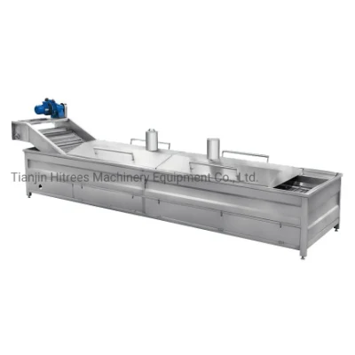 Conveyor Belt Continuous Blanching Machine for Fruit and Nut Processing