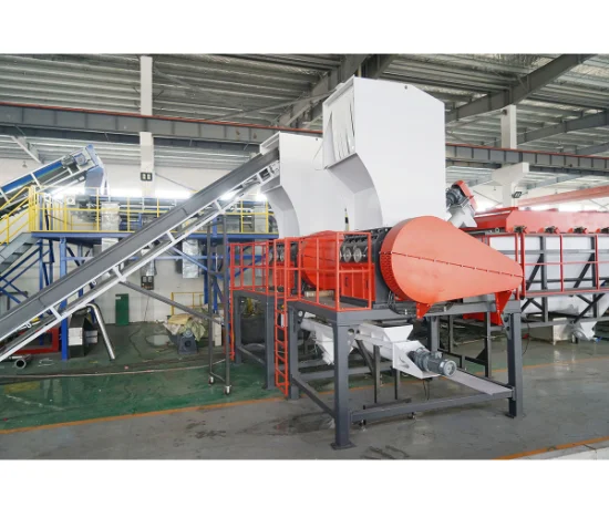 Jumbo Bag Woven Film Bottle Washing Line Crushing Drying Cleaning Plastic Recycle Processing