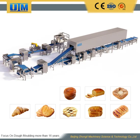 Food Processing Machine for Danish Pastry Making