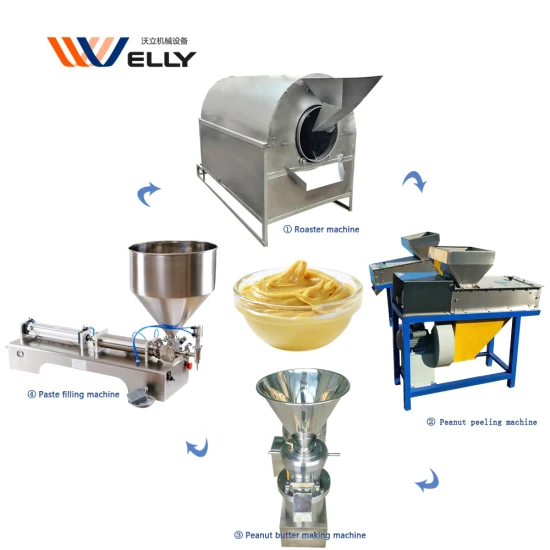 Wholesale Price Cashew Nut Grinding Machine Colloid Mill Peanut Butter Machine