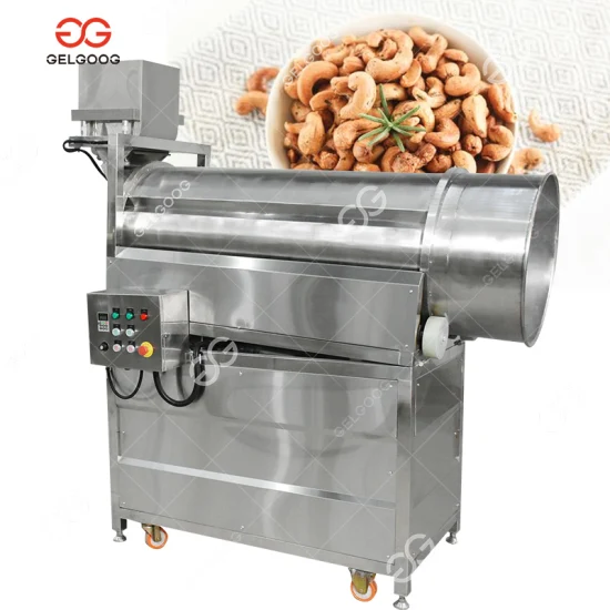 Lfm Food Flavored Cashew Nut Roasting Tumbler Seasoning Machine