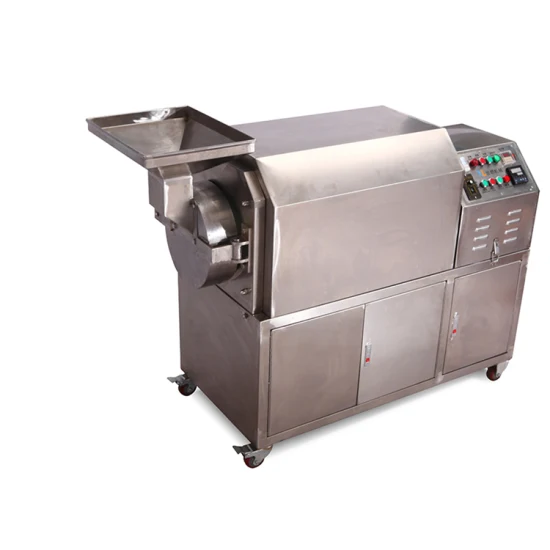 Stainless Steel Electric Dry Nuts Roasting Machine Manufacturer Cashew Nut Roaster Machine