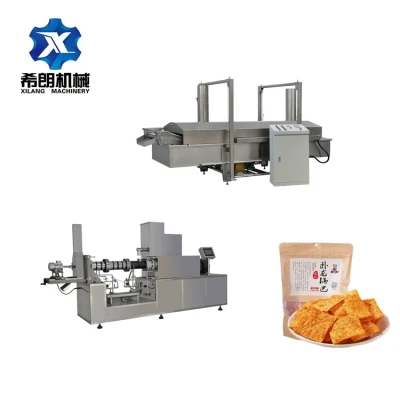 Automatic Twin Screw Extruder Corn Doritos Tortilla Chips Food Making Machine Production Line