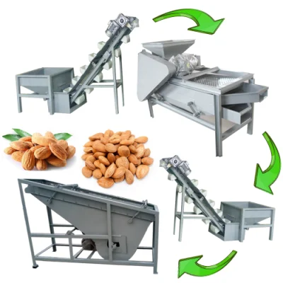 Cashew Nut Slicer Nut Slicer Machine/Take off Almond Peeling Machine