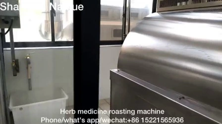 Chinese Herb Medicine Roasting Machine Peanut Pumpkin Sunflower Seed Nut Roaster