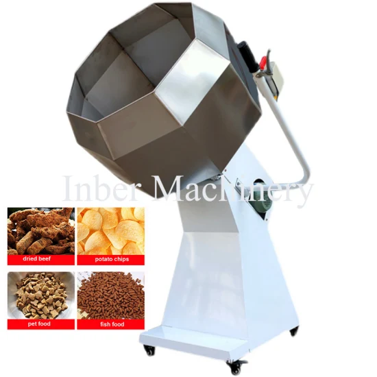 Peanut Cashew Tiger Nut Seasoning Flavoring Mixing Processing Machine Automatic Snack Food Processing Machinery