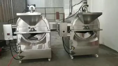 Dongyi 50kg Gas Peanut Roasting Machine Grain Nuts Roaster Machine for Sale